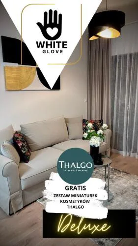 Apartament WHITE GLOVE Deluxe Gdańsk Sobieszewo