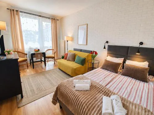 Apartament z balkonem, 150m od dworca Gdańsk Główny