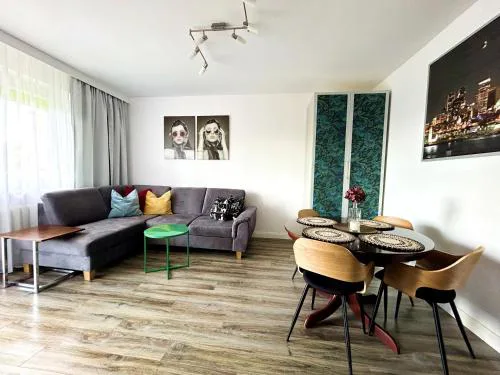 Apartment z widokiem, bezpłatny parking i Wi-Fi