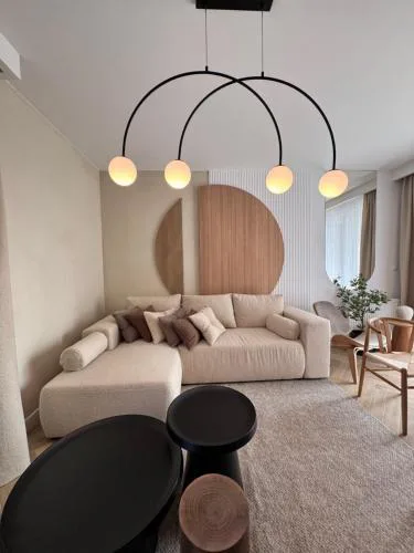 Family & Business Sauna Apartments Baltic Horizon No 2 PREMIUM SPA - 3 Bedroom with Private Sauna, Jacuzzi, Rooftop Gym & Panoramic Terrace, Balcony, Underground Garage