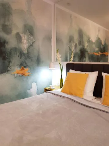 Gdańsk Stare Miasto - Mirror Apartament - 43m, 4 osoby, 2min od Starówki, BEZPŁATNY parking, Self chek in