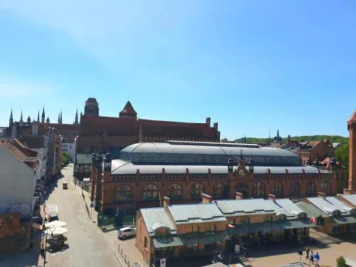 Podwale Staromiejskie Old Town z widokiem