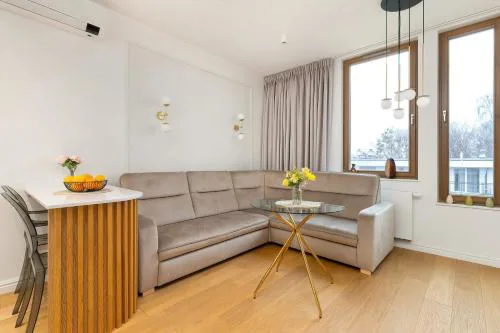 SPA & SEA Luxury Seaside Apartment with Parking, 300m from the Beach by Noclegi Renters