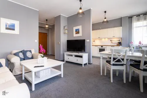 Jasny Apartament Victus z Parkingiem by Noclegi Renters