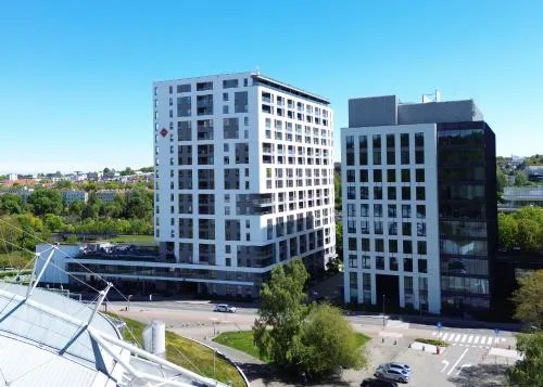 Apartment Efaga Modern Tower Gdynia with Private Parking Space