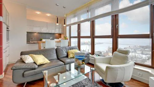 SEA TOWERS Panorama Apartments by Noclegi Renters