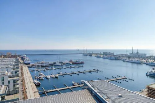 SEA TOWERS Nowoczesne Apartamenty w Gdyni z Pięknym Widokiem i Parkingiem by Noclegi Renters