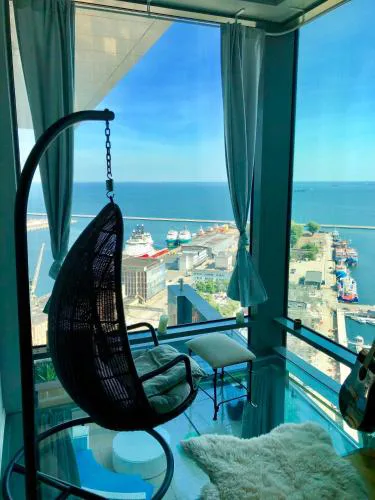 SEA TOWERS PENTHOUSE 28-29 Two-Floors Sea View Panoramic Terrace 110m2 !!! Jacuzzi