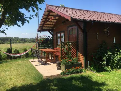 Domek Czereśniowy balia ogrodowa i sauna