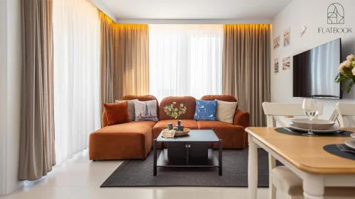 Flatbook Apartamenty Krynica Morska Enklawa z basenem i salą zabaw przy Zalewie