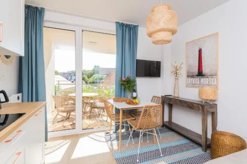 APARTAMENTY MIERZEJA - ENKLAWA, sala zabaw, basen, Krynica Morska