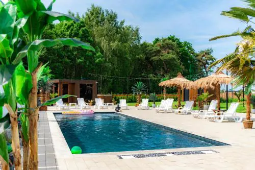 Domki Piaskowa11 Palm Resort & Wellness - Basen, Jacuzzi, Balia, Sauna, Egzotyczne Papugi Ara
