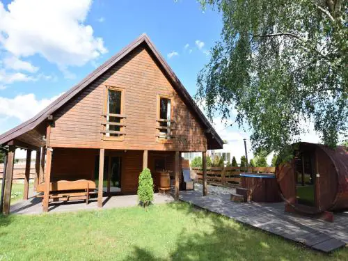 Holiday Home by Lake Zarnowieckie with Sauna