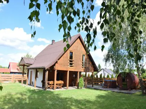 Holiday Home by Lake Zarnowieckie with Sauna, cleaning included
