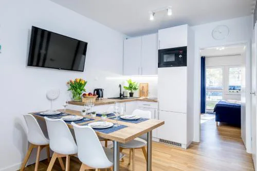 APARTAMENT 9B BLUE MARINE BASEN BRODZIKI PLAC ZABAW the BEST OF PODDĄBIE przy plaży