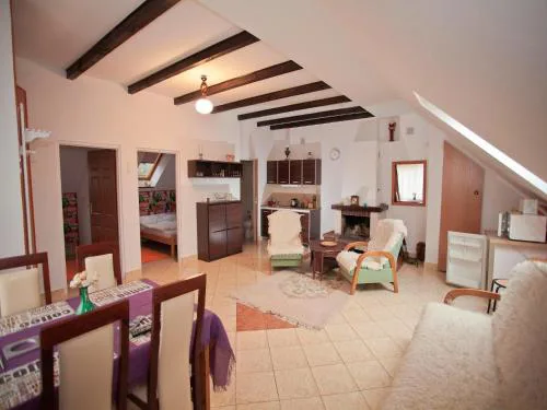 Apartment in Rowy with a garden
