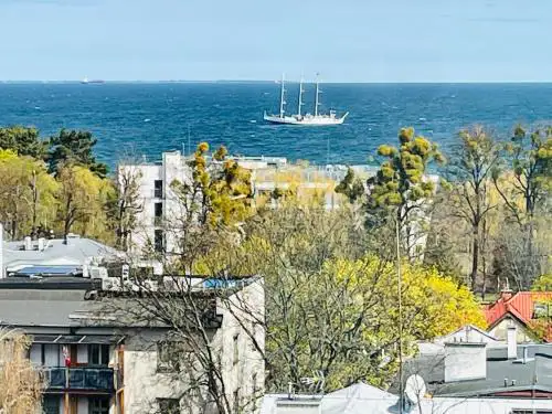 Apartament Karlikowska z widokiem na morze