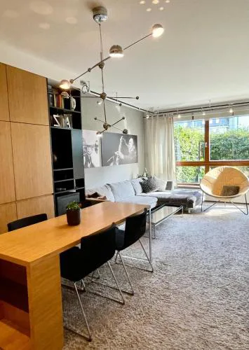 Apartament z ogrodem na osiedlu Aquarius