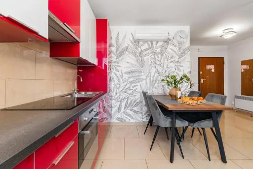 Apartamenty Mierzeja - Baltic Park Stegna, z jedną sypialnią, 33 - 36 m2, 500 m od plaży, bezpłatny Meleks
