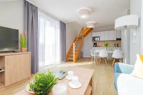 APARTAMENTY MIERZEJA - STEGNA FOREST, Klimatyzacja, Przyjazne Zwierzętom, Bezpłatny Meleks