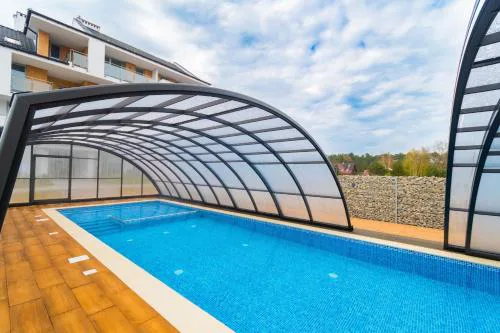 Flatbook Apartamenty - Sztutowo Baltic Garden z Basenem i Parkingiem