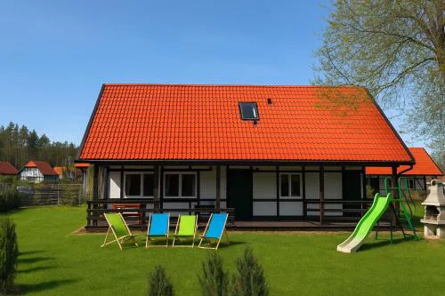Kaszëbsko Nórcëk 8-10 osób 4 sypialnie jezioro las park linowy łowisko wędkarskie