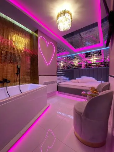 Apartament "Love Paradise" Centrum z dużą wanną dla Dwojga