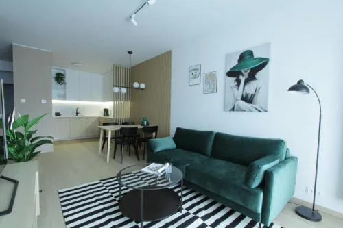 Green apartment strict center