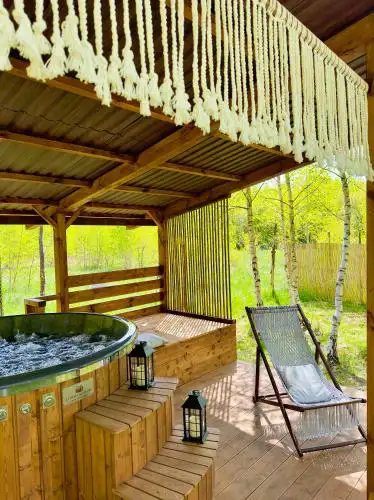 Domek nad Zegrzem z prywatnym jacuzzi