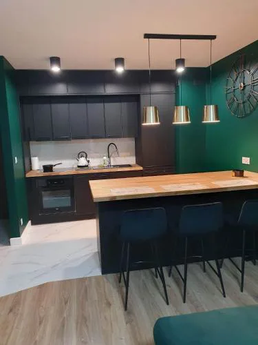 Apartament Green 3 pokojowy lub pokój w mieszkaniu w nowym bloku