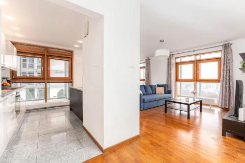 Apartament przy Arkadia 2 Sypialnie Balkon Widok 8 Pietro Metro Gdanska Garaz