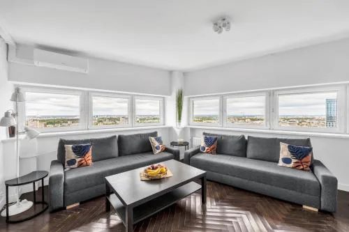 Apartments with view of Warsaw 23rd floor