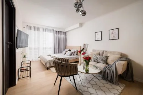 BelApart 2-bedroom Downtown Apartament, 1 km to Central Station, Metro with Air-conditioning