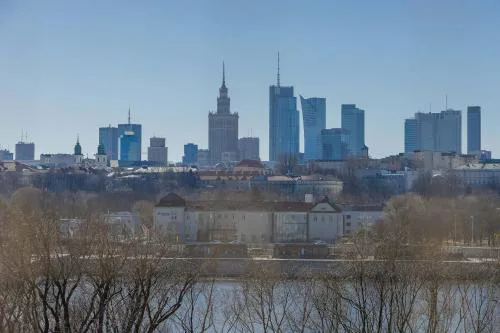 Bright CityView Apartment with AC near PGE Narodowy by Noclegi Renters