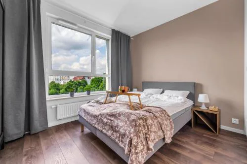 Galeria Północna Apt - 45m2, Parking, Balcony - by Rentujemy