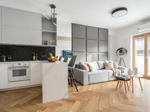 Golden Apartments Warsaw - Luxury 2-Bedroom, Mennica Residence&166