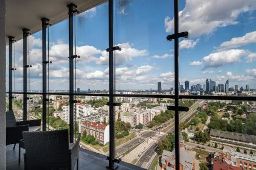 Kasprzaka 29 Panorama Tower 21 Th Floor by Perfect Apart 2118