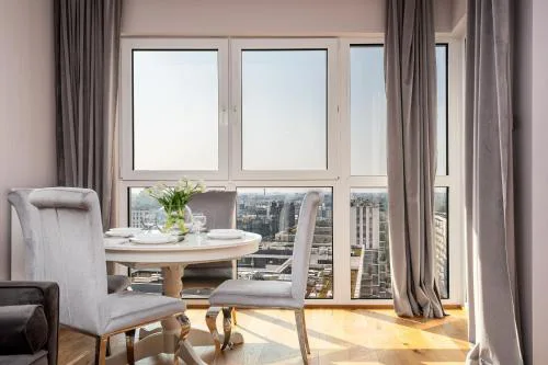 Kasprzaka 29 Wola Tower 3 Rooms, 80m2 16th floor, Free Garage BY Perfect Apart