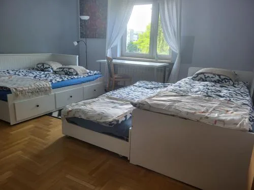 Large room with wardrobe space