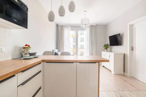 LUX 2 pokojowe Apartment in Warszawa z bezpłatnym podziemnym parkingem