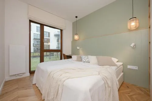 LUX Pastel Oasis Family Apartment with Parking & Gym by Renters Prestige