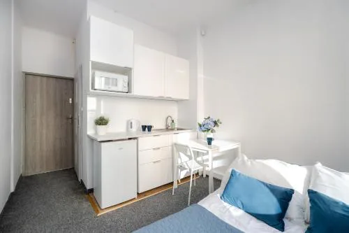 MiniStudio w Hostel Solec50 by Metro Station Centrum Kopernika Elektrownia Powisle 23 UNIT