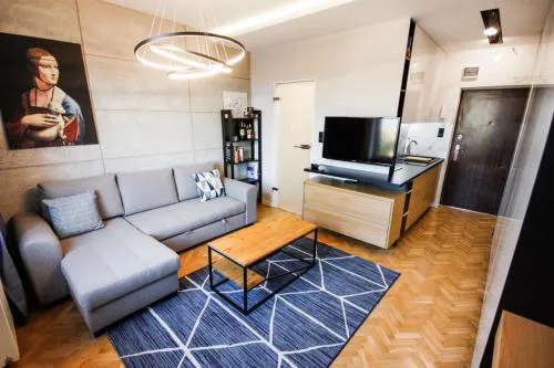 Nowolipki Studio, City Center Skyline View - WarsawStay
