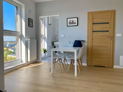 Panoramic view apartments Warsaw West
