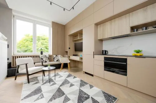 Przytulne Studio w Zielonej Okolicy Śródmieścia by Noclegi Renters
