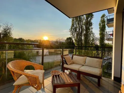 Royal Park Łazienki - Terrace Boutique Apartment