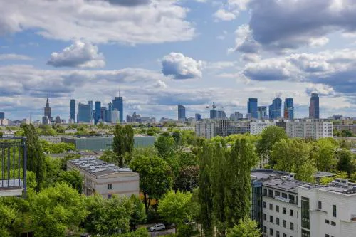 Skyline Panorama Warszawa