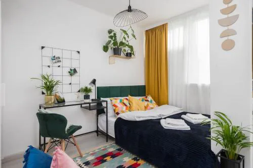 Spacious Studio with Park View