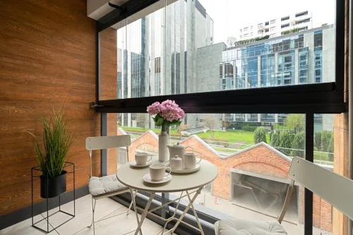 Urban Chic - One Bedroom Apartment - Warsaw Stays&G85-5