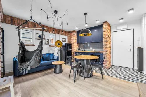 Vistula Loft Blue Apartment by BookingHost